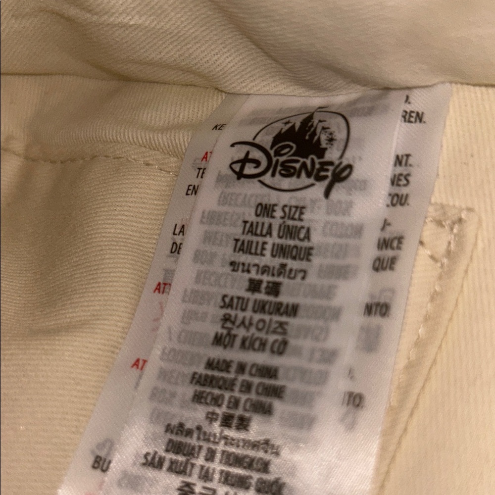 Disneyland 70th Anniversary Cream Tote NWOT - Picture 6 of 7